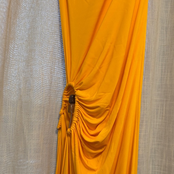 CHRISTOPHER ESBER Citrus Evening Gown yellow size - Picture 6 of 7